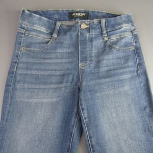 Liverpool Los Angeles The Slim Jeans Women's Size 4 Blue Denim Pants Stretch Fit